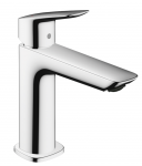 Hansgrohe Logis Jednouchwytowa bateria umywalkowa 110 Fine z kompletem odpływowym z cięgłem chrom 71251000
