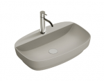Catalano GREEN LUX 60x40 umywalka szara matowa z półką z otworem na baterię 160GRLXNCS/0625601023