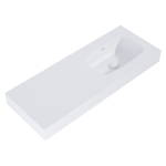 Elita UMYWALKA DIMPLE 120 PRAWA (60+60) ścienna MARMUR WHITE MATT 168876 / RE041202025290