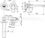 Ideal Standard Connect Air Bateria umywalkowa podtynkowa złoto szczotkowane połysk A7029A2