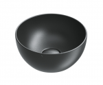 Catalano Sfera umywalka nablatowa okrągła 32 cm czarny mat 0523320022