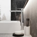 KFA Armatura Dust Bateria umywalkowa wysoka chrom 30.6 cm 93832050