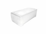 Besco Majka Nova wanna prostokątna 120x70cm WAM120PK