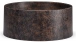S.V.I.S. Design UMYWALKA 40 CM COLUMBA BASIC - DARK STONE NIEBIESKI, OCHRA I CZARNY, LAKIER MATOWY