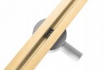 VCX odpływ ścienny SUPER SLIM 90cm złoto szczotkowane LSSG900 MAGAZYN 24H