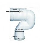 Ideal Standard Kolano przyłączeniowe 90° T002667