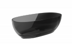 Besco Mexa Carbon Grey wanna wolnostojąca 170 maskownica czarny mat WAM170CGB