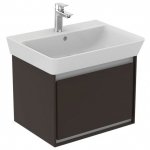 Ideal Standard Connect Air Szafka pod umywalkę Cube 53 cm ciemnobrązowy mat E0846VY