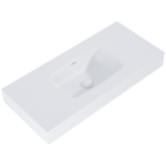 Elita UMYWALKA DIMPLE 100 ścienna MARMUR WHITE MATT 168860 / RE041000025290