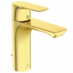 Ideal Standard Connect Air Bateria umywalkowa z korkiem złoto szczotkowane połysk A7053A2