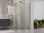 Besco Zarya Chrom kabina półokrągła 80cm ZP80190C