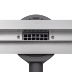 Balneo Slim & Low ProLine Inox Odpływ liniowy wąski 80 cm chrom szczotkowany A0401010201-3 WYSYŁKA 24H MAGAZYN