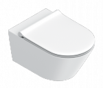 Catalano Colori/Zero 55 zestaw miska WC NewFlush biały mat z deską wolnoopadającą i mocowaniem 1VS55NRBM/0111550021 + 5SCSTPBM + 5KFST000/9056060000