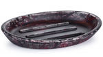  S.V.I.S. Design MYDELNICZKA 15 CM ORION BASIC - BLACKSMITH, CZARNY I CZERWONY, LAKIER MATOWY