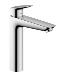 Hansgrohe Logis Jednouchwytowa bateria umywalkowa 190 z kompletem odpływowym z cięgłem chrom 71090000