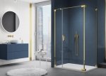 Sanswiss Cadura Gold Line ścianka boczna 120cm profil złoty CAT21201207 Sprawdź atrakcyjne rabaty!