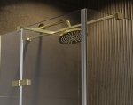 Besco Pixa Gold kabina prostokątna 120x90 Lewa PPL129195G