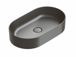 Catalano ZERO umywalka nablatowa 60x35 cm h=12 cm czarny mat 0122600022