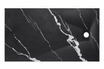 Besco Vexo Marble Black brodzik prostokątny 130 VMB13090P