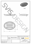 S.V.I.S. Design MYDELNICZKA 15 CM ORION BASIC - STONE, SZARY, LAKIER MATOWY