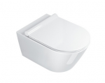 Catalano ZERO 55 miska WC wisząca bezrantowa z deską wolnoopadającą biały połysk 1VS55NR00/0111550001 + 5SCSTP000/0551200001 + 5KFST000/9056060000