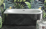 Besco Avita Slim+ wanna pod zabudowę 150 Lewa + syfon z przelewem chrom WAV150NLP