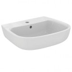 Ideal Standard Esedra Umywalka wisząca 55x45 cm z otworem na baterię, z przelewem, biała T279901