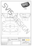  S.V.I.S. Design  UMYWALKA 50 CM VIRGO BASIC - PATINA, OCHRA, LAKIER MATOWY