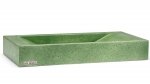 S.V.I.S. Design UMYWALKA 60 CM SIRIUS BASIC - SPLASH, ZIELONY, LAKIER MATOWY