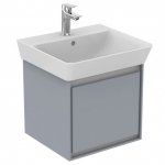 Ideal Standard Connect Air Szafka pod umywalkę Cube 43 cm jasnoszary lakier E0842EQ