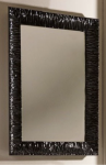Kerasan Retro Lustro łazienkowe 70x100 cm, czarna rama 736501