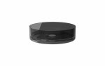 Besco Enya Carbon Grey umywalka nablatowa + maskownica czarny matt UME36CGB