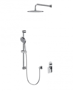 Cersanit Moduo Zestaw prysznicowy podtynkowy z deszczownicą chrom S952-011