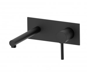 AQG Bateria umywalkowa podtynkowa Stick One z wylewką RD, Czarny  01STR170NG