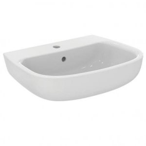 Ideal Standard Esedra Umywalka wisząca 60x45,5 cm z otworem na baterię, z przelewem, biała T279801