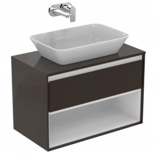 Ideal Standard Connect Air Szafka pod umywalkę 80 cm ciemnobrązowy mat E0827VY