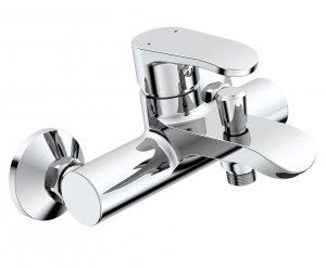 AQG Bateria wannowa Salt Chrom z zestawem natryskowym SET G 01SAL402CR 