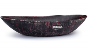  S.V.I.S. DesignUMYWALKA 60 CM ORION BASIC - BLACKSMITH, CZARNY I CZERWONY, LAKIER MATOWY