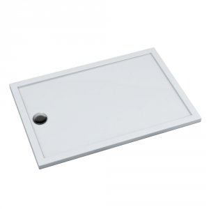 Schedline Brodzik akrylowy Sharper 90x140x4,5 cm, prostokątny z odpływem na krótszym boku, Gwarancja 7 lat 3S.S2P-90140