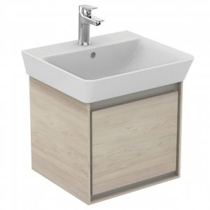 Ideal Standard Connect Air Szafka pod umywalkę Cube 43 cm jasnobrązowe drewno E0842UK