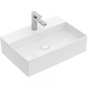 Villeroy & Boch Memento 2.0 umywalka 60x42 cm nablatowa prostokątna Weiss Alpin 4A076001 