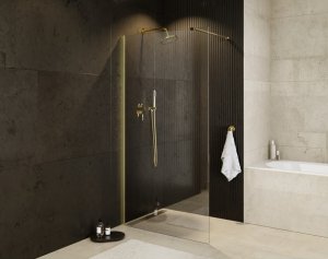 Besco Eco-n Gold Kabina prysznicowa walk-in 110x195 ENG110195C