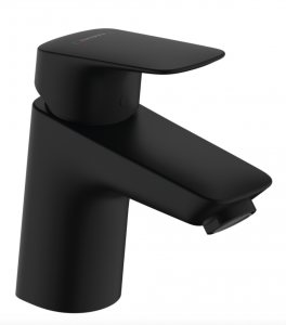 Hansgrohe Logis Jednouchwytowa bateria umywalkowa 70 bez kompletu odpływowego czarny mat 71071670