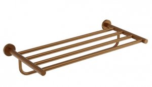 Lavita Półka na ręcznik Senso Brushed Copper 5900378371120
