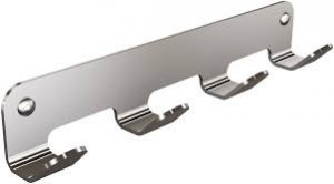 Andex Technic wieszak 4-hakowy 306SG stal nierdzewna polerowana