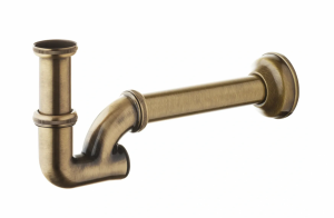 VEDO CLASSIC II Syfon umywalkowo - bidetowy 917/BR brąz antyczny