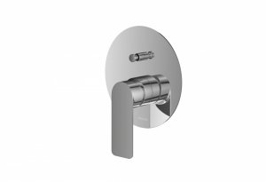 Kohlman Proxima Natynkowa bateria wannowo-prysznicowa  z dwoma wyjśćami chrom QW210P