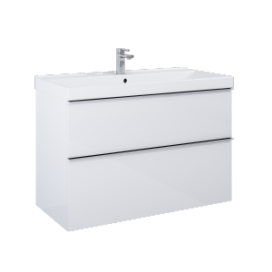 Elita SZAFKA LOOK 100 2S WHITE MATT PDW 167598 