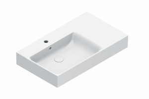 Catalano PREMIUM umywalka 80x47 komora lewa z/o biały połysk 0220841001