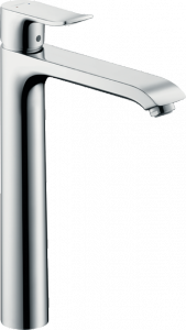 31082000 Hansgrohe Metris Jednouchwytowa bateria umywalkowa 260 do umywalek nablatowych z kompletem odpływowym z cięgłem